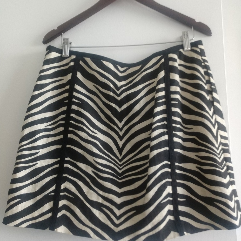 J Crew Linen Lined size 10 skirt nwot - Picture 7 of 8